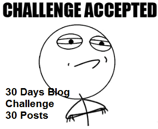 Start a Blog! 30 Days Blog Challenge