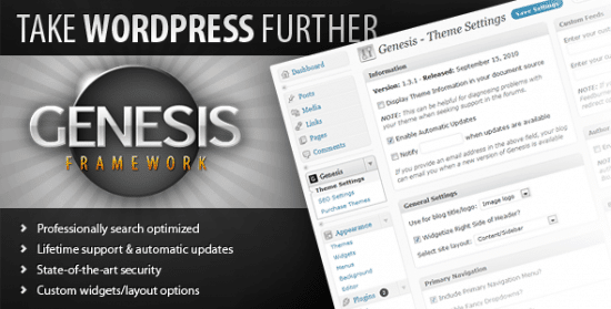 genesis wordpress framework