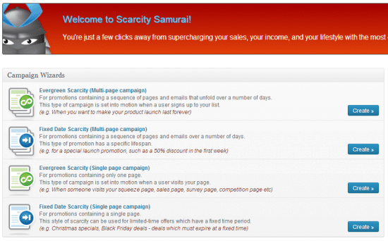 scarcity samurai review plugin