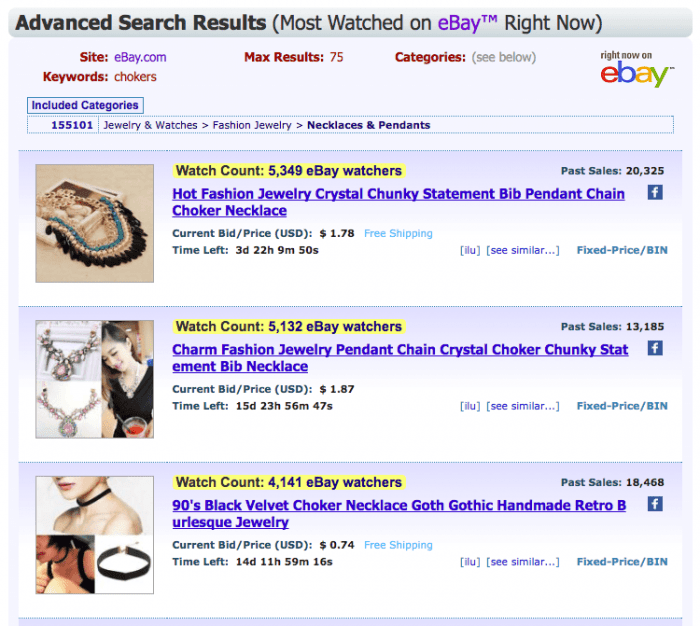 shopify finding products to sell and facebook ads strategy watchcount most watched on ebay result