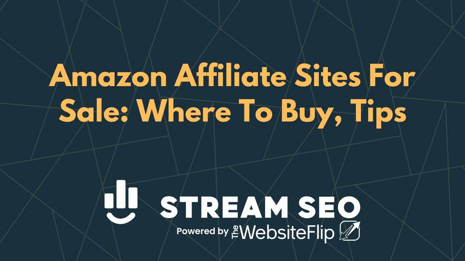 Finding Amazon Affiliate Sites For Sale