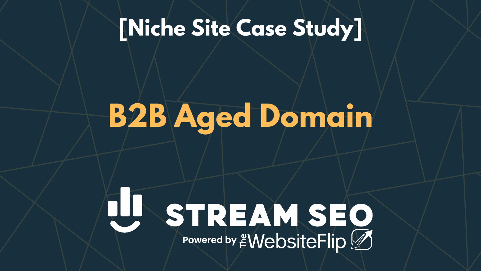B2B Aged Domain Niche Site Case Study