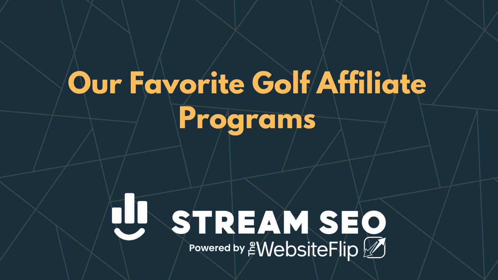 Our 8 Favorite Golf Affiliate Programs